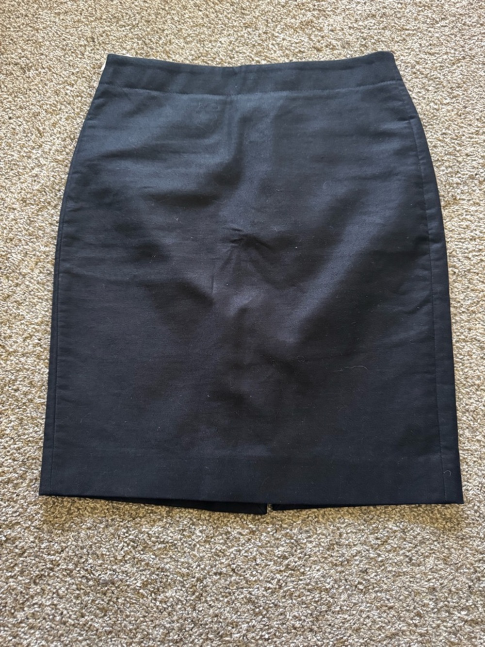 J. Crew Black Pencil Skirt